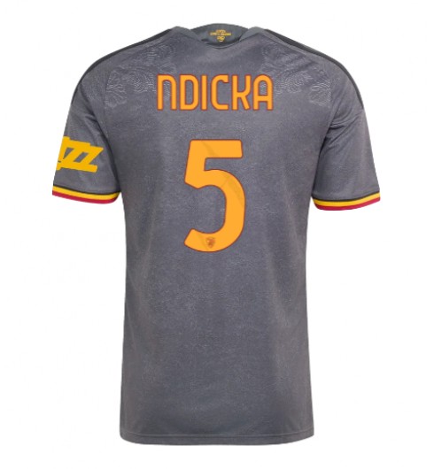 AS Roma Evan Ndicka #5 Alternativní Dres 2026-27 Krátký Rukáv AS Roma Evan Ndicka #5 Alternativní Dres 2026-27 Krátký Rukáv